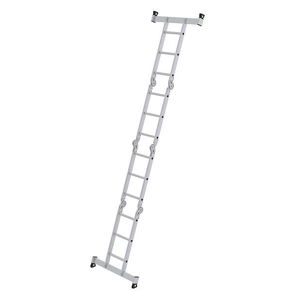 Vielzweckleiter 4tlg nivello 4x3Sprossen