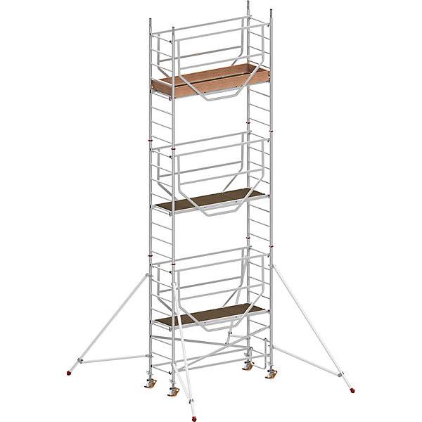 Fahrgerüst ADVANCED SAFE-T 7075 geschweißt Plattform 208 x 061 m Arbeitshöhe max. 725 m. HYMER 727782 49