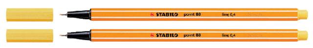 STABILO Fineliner point 88 88/44 0,4mm gelb