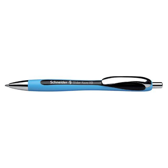 Schneider Schreibgeräte 1 St. Slider Rave 600395 Kugelschreiber 0.7 mm Schreibfarbe: Schwarz N/A