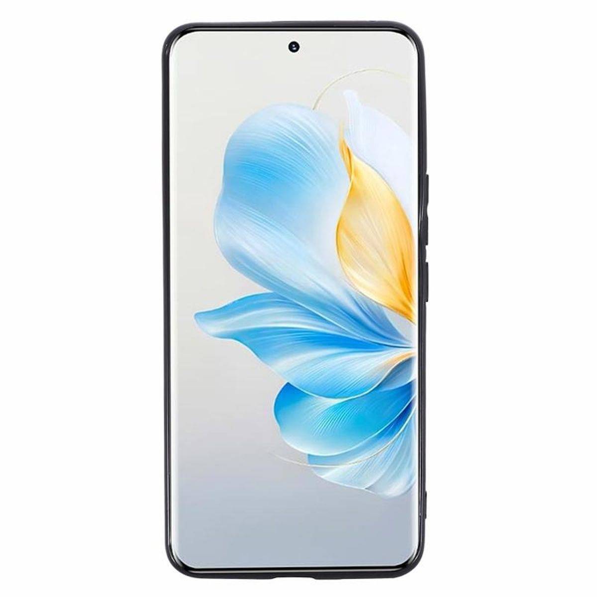 Für Honor 100 Silikon TPU Schutz Handy Hülle Case Ultra Dünn Schwarz