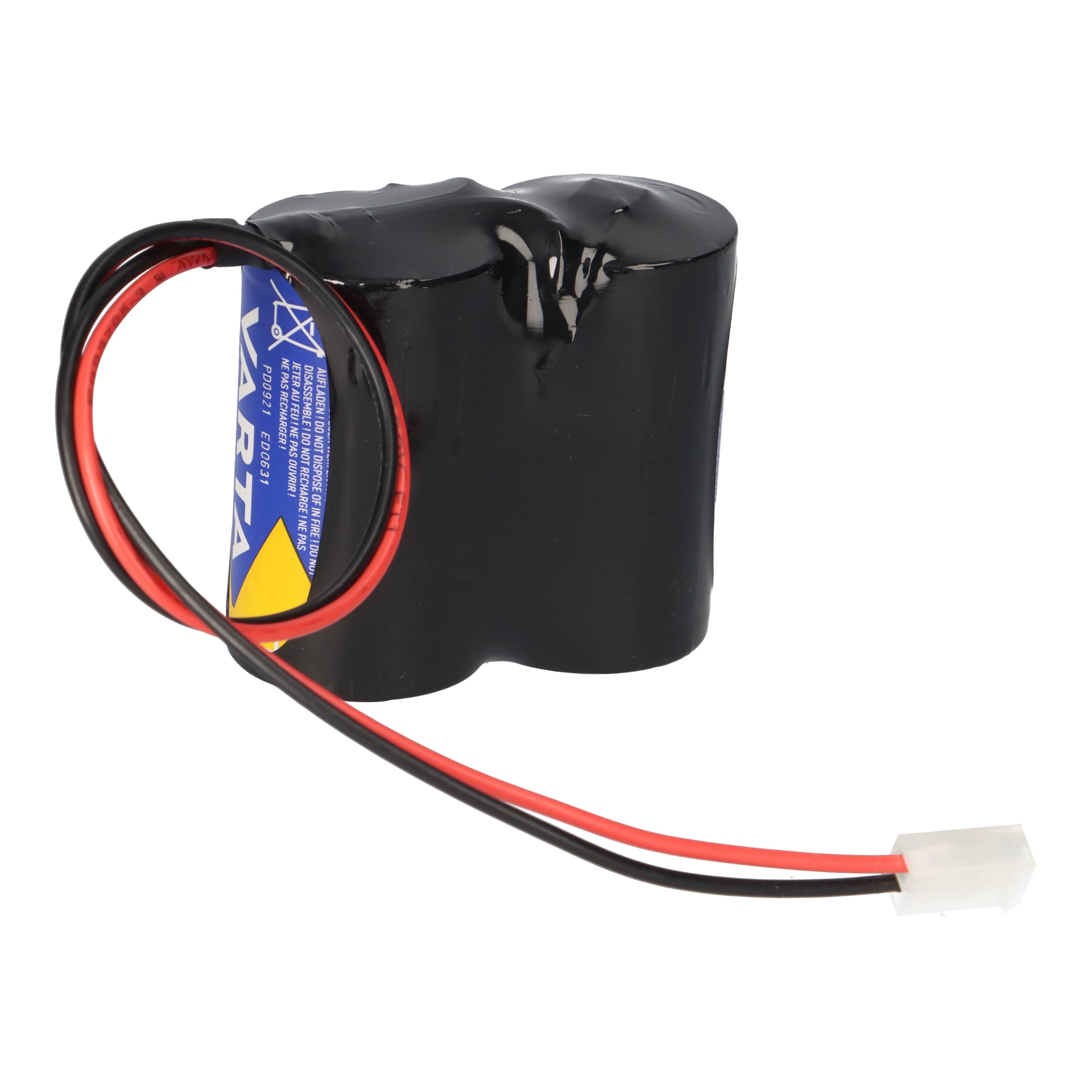 1x Ersatzbatterie kompatibel ABUS Security-Center für 2WAY-Funksirene