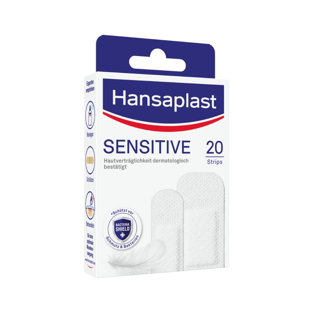 Hansaplast Pflaster Sensitive 46041 sortiert 20St.