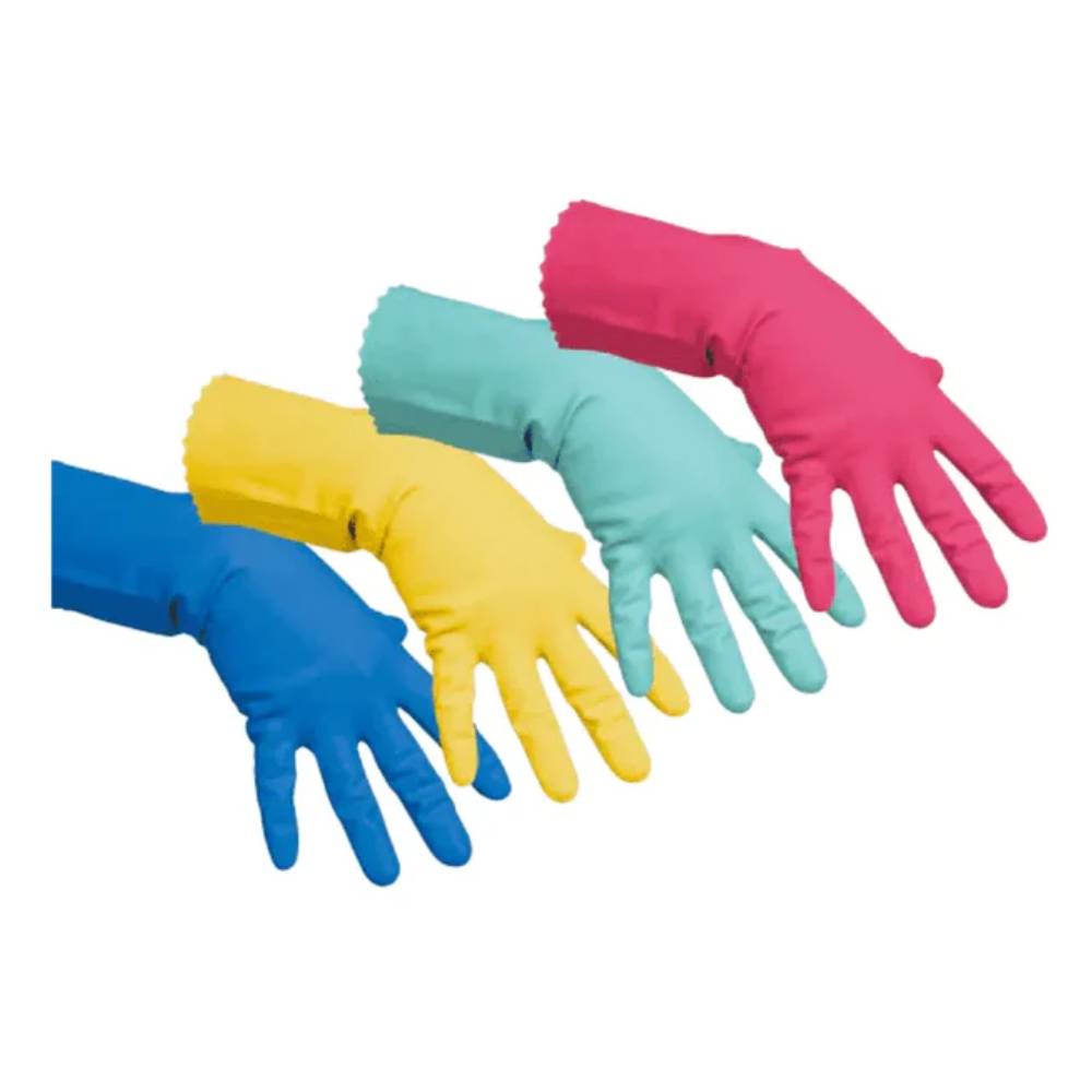 Vileda unisex Gummihandschuhe Multipurpose - Der Feine gelb Groesse L 1 Paar