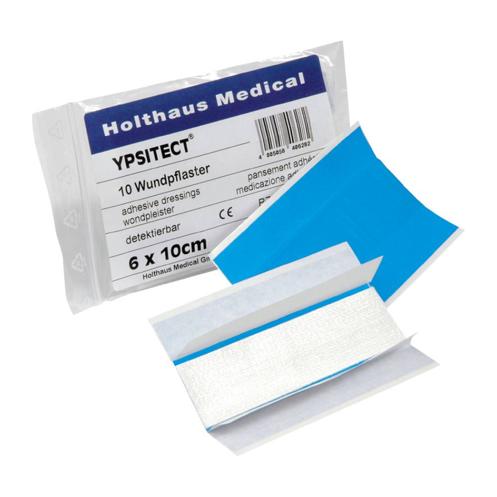Holthaus Medical Pflaster YPSITECT 40628 blau 6.0 x 10.0 cm 10 St