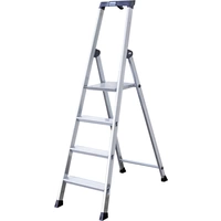 Krause 126634 Aluminium Stufen-Stehleiter Arbeitshöhe (max.): 2.85m Silber DIN EN 131 4.4kg Krause 126634 Aluminium Stufen-Stehleiter Arbeitshöhe (max.): 2.85m Silber DIN EN 131 4.4kg