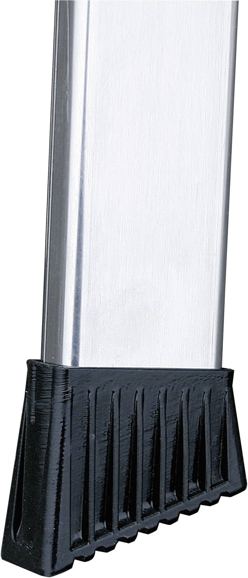 Krause 126641 Aluminium Stufen-Stehleiter Arbeitshöhe (max.): 3.05m Silber DIN EN 131 5.2kg