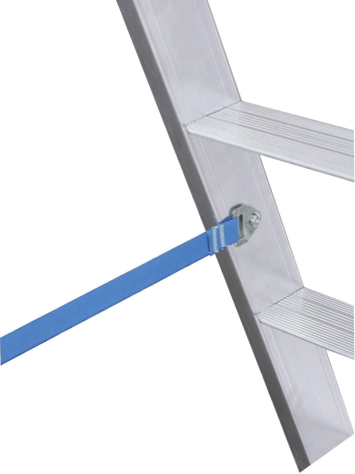 Krause STABILO® 124906 Aluminium Stufen-Doppelleiter Arbeitshöhe (max.): 3.05m Silber DIN EN 131 6.3kg