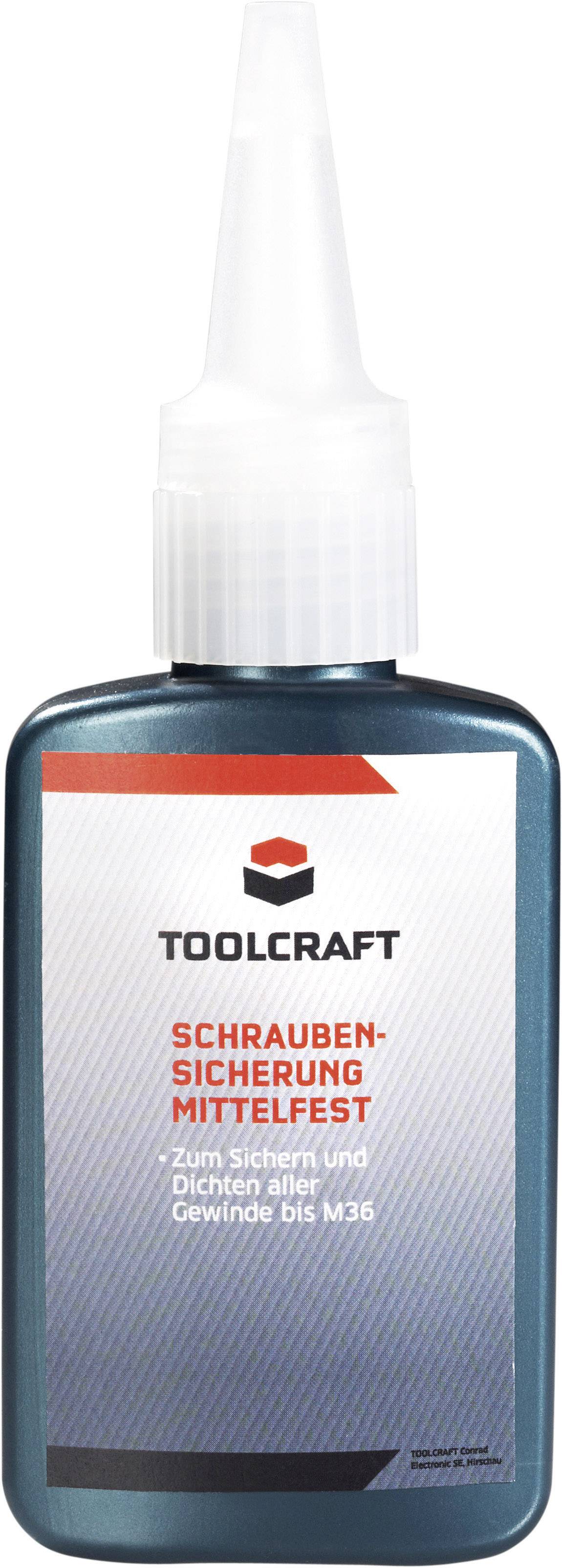 TOOLCRAFT 887507 Schraubensicherung Festigkeit: mittel 50ml