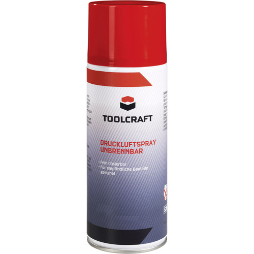 TOOLCRAFT 20793T Druckluftspray nicht brennbar 400 ml