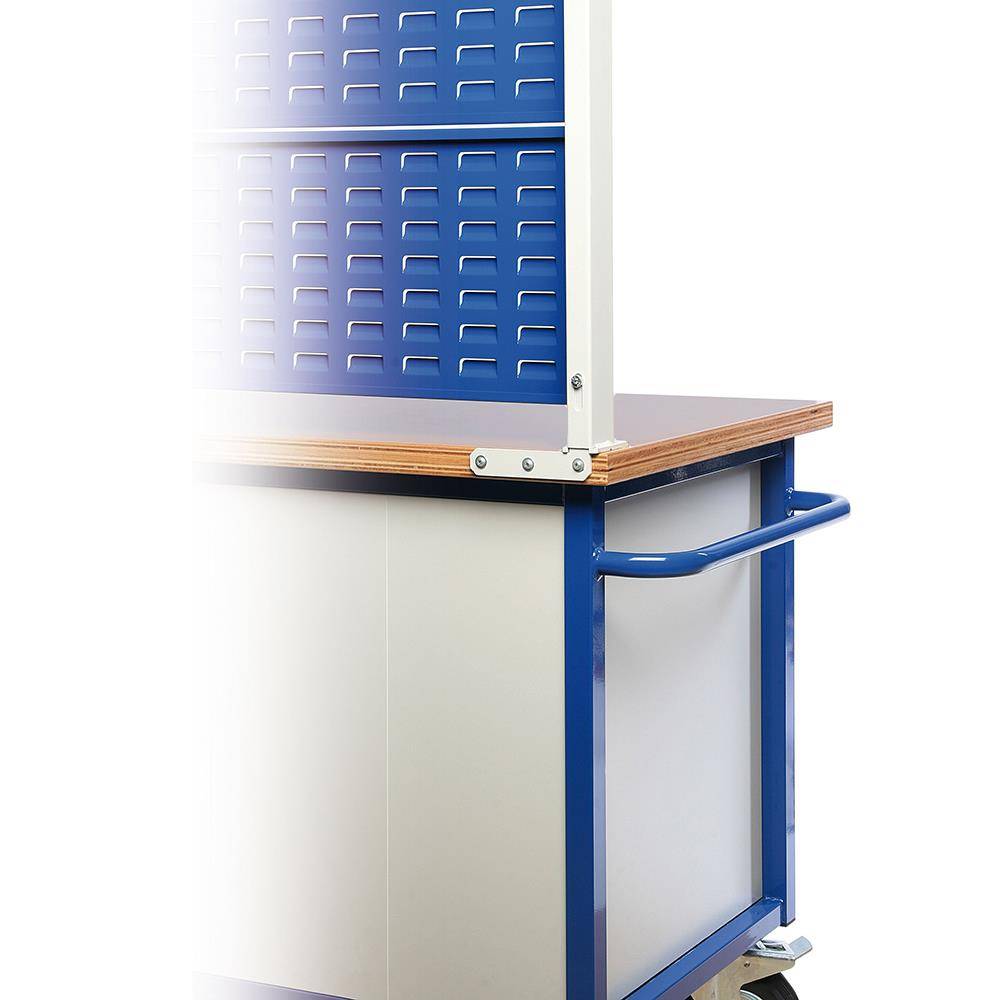 große fahrbare Werkbank mit Multiwandaufbau