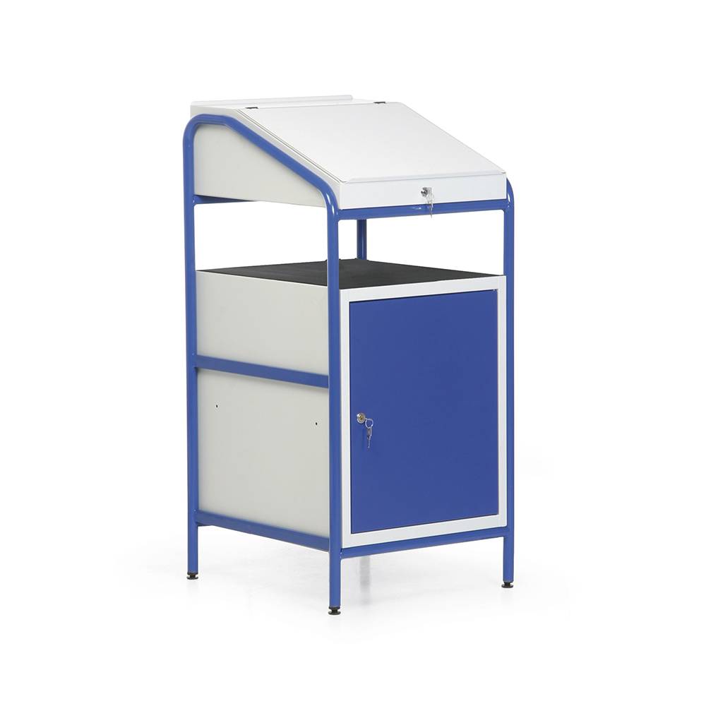 Leichtes Stehpult B 546 H 1150 T 605 mm