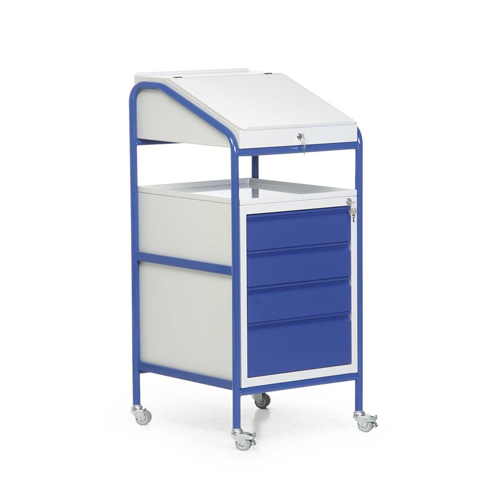 Leichtes Stehpult B 576 H 1200 T 605 mm