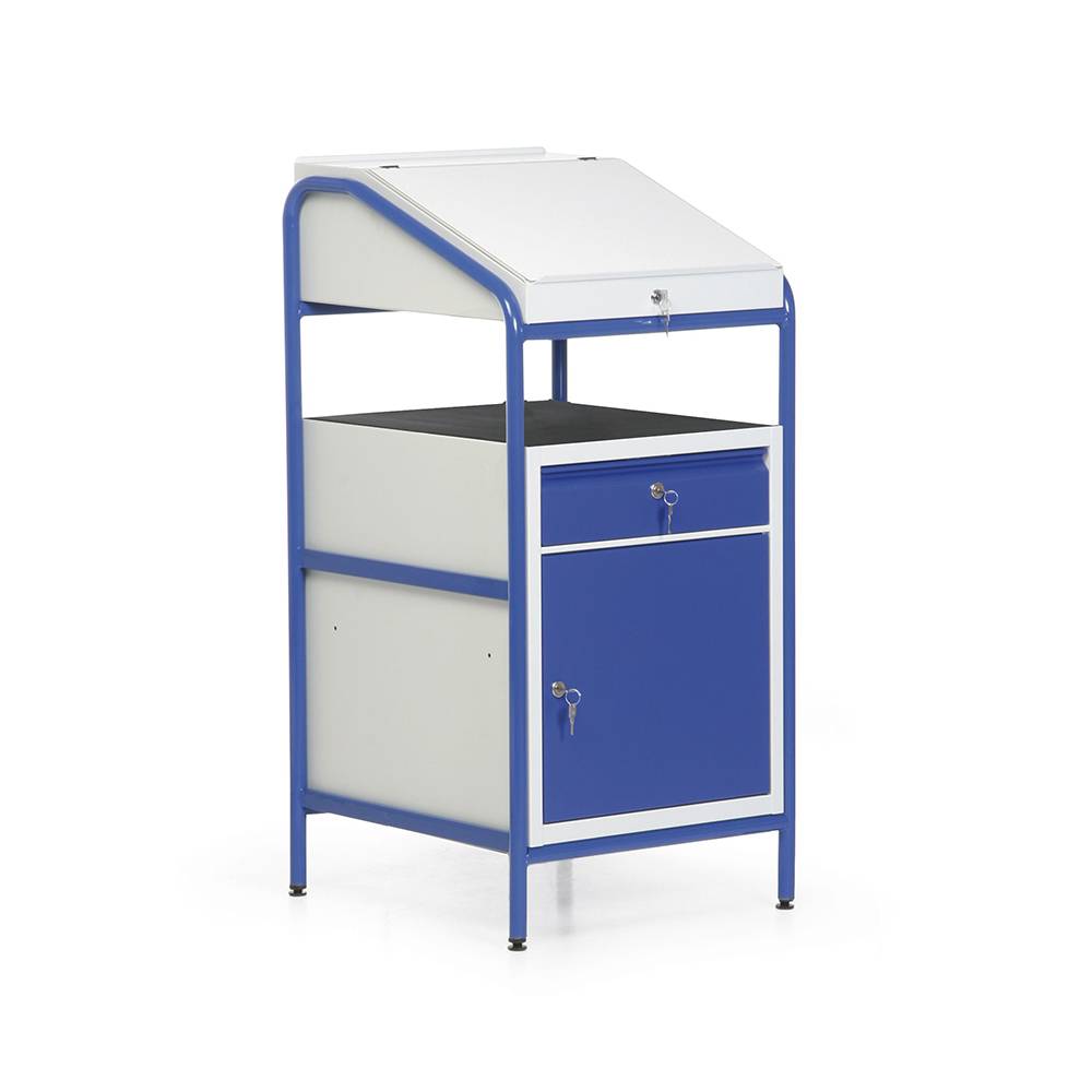 Leichtes Stehpult B 546 H 1150 T 605 mm