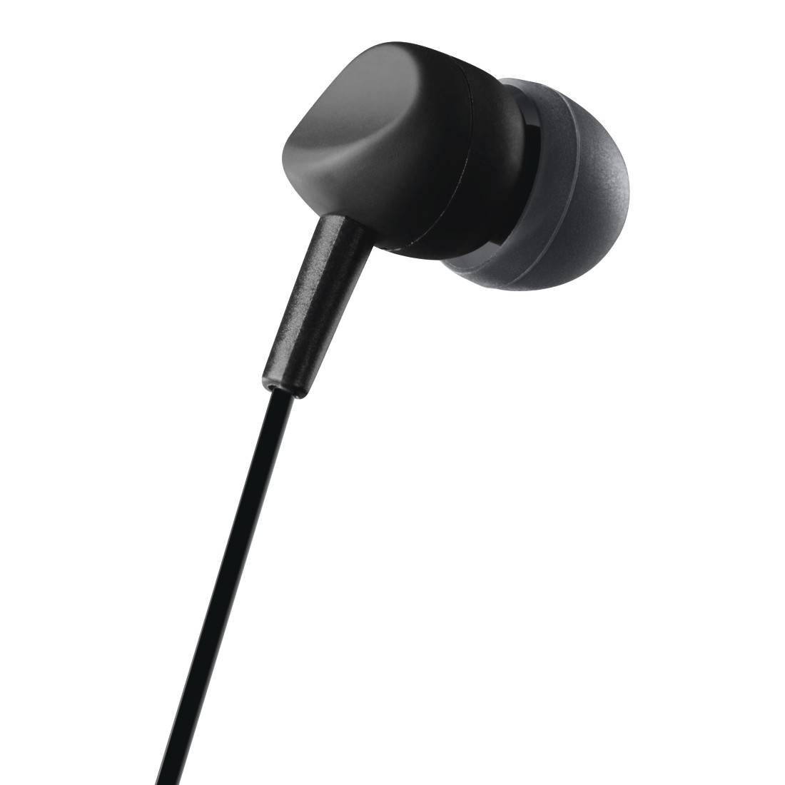 hama 00184139 Kopfhörer "Kooky", In-Ear, Mikrofon, Kabelknickschutz, Schwarz
