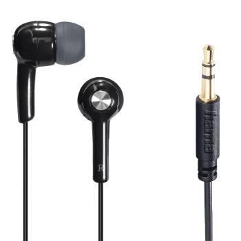 hama 00184131 Kopfhörer "Gloss", In-Ear, Schwarz