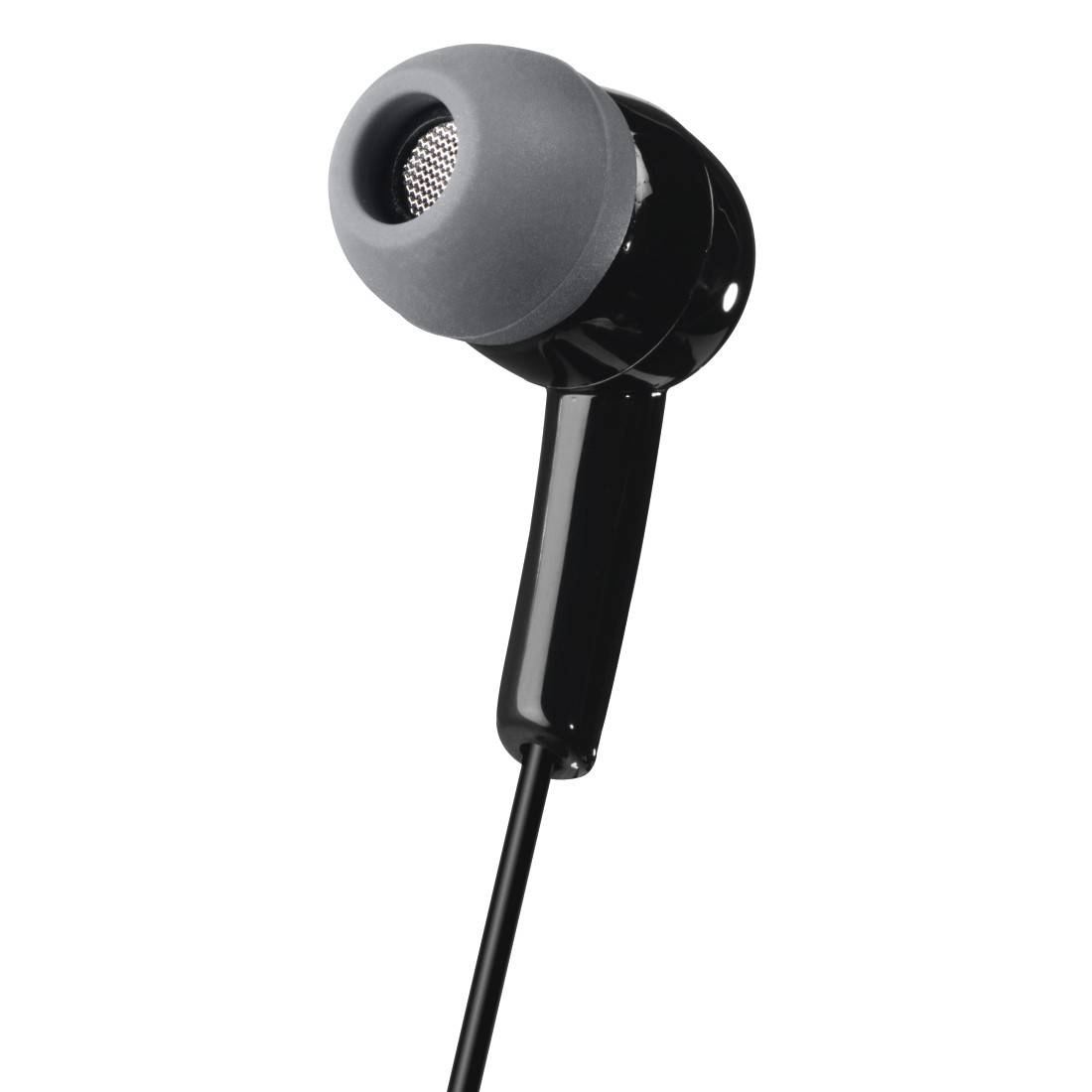 hama 00184131 Kopfhörer "Gloss", In-Ear, Schwarz
