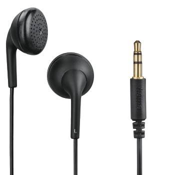 hama 00184191 Kopfhörer "Bubbly", Earbuds, Schwarz