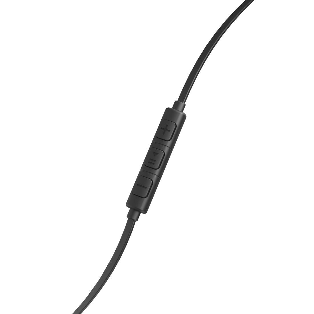 Hama Advance In Ear Kopfhörer kabelgebunden Stereo Schwarz Lautstärkeregelung HiFi