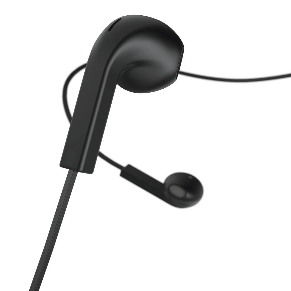 Hama Advance In Ear Kopfhörer kabelgebunden Stereo Schwarz Lautstärkeregelung HiFi