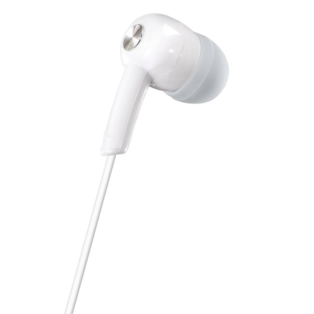 hama 00184132 Kopfhörer "Gloss", In-Ear, Weiß
