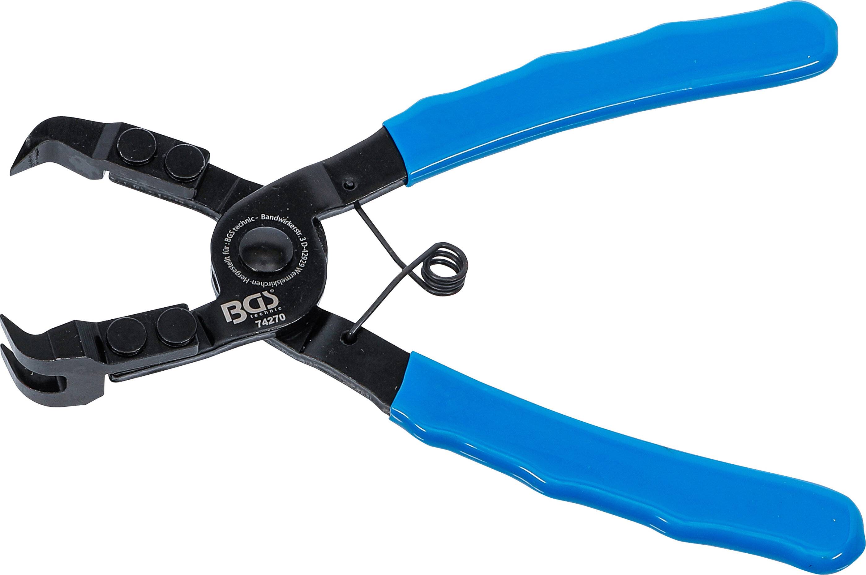 BGS 74270 Verkleidungsclip-Zange, 185 mm