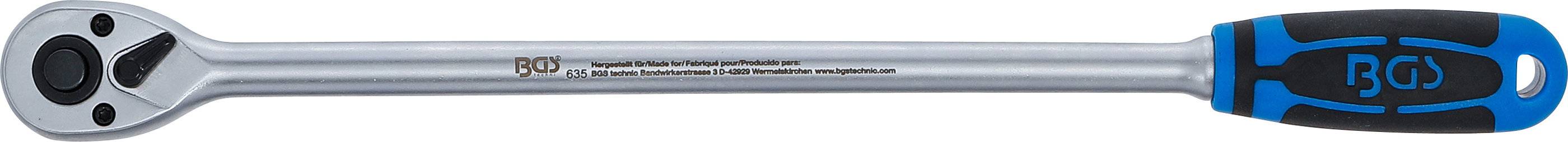 BGS 635 Umschaltknarre extra lang 1/4" 300 mm