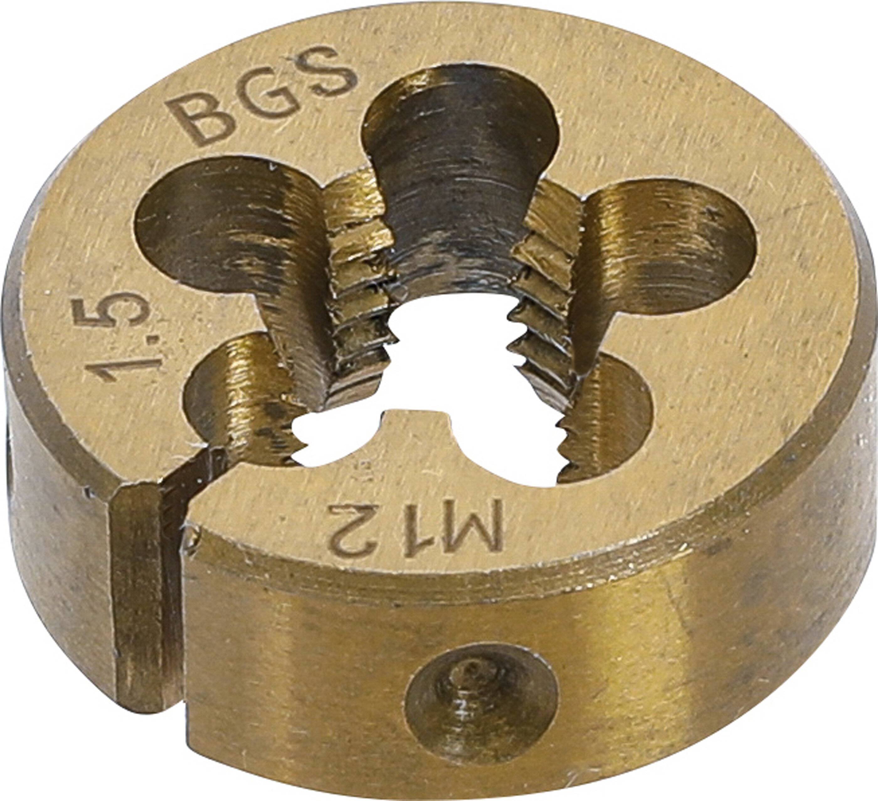 Gewindeschneideisen M12 x 1,5 x 30 mm