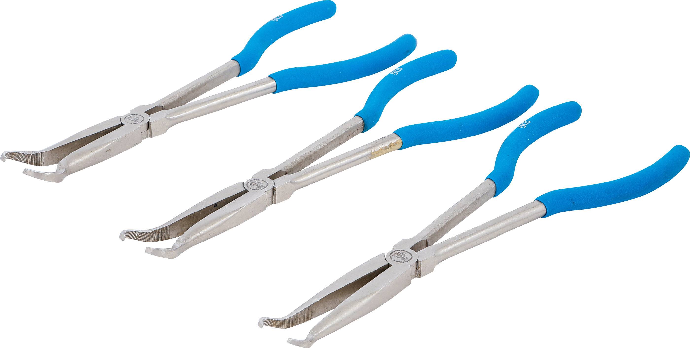 BGS 70970 Zündkerzen-Steckerzangen-Satz, mit Rings pitze, 3-tlg.