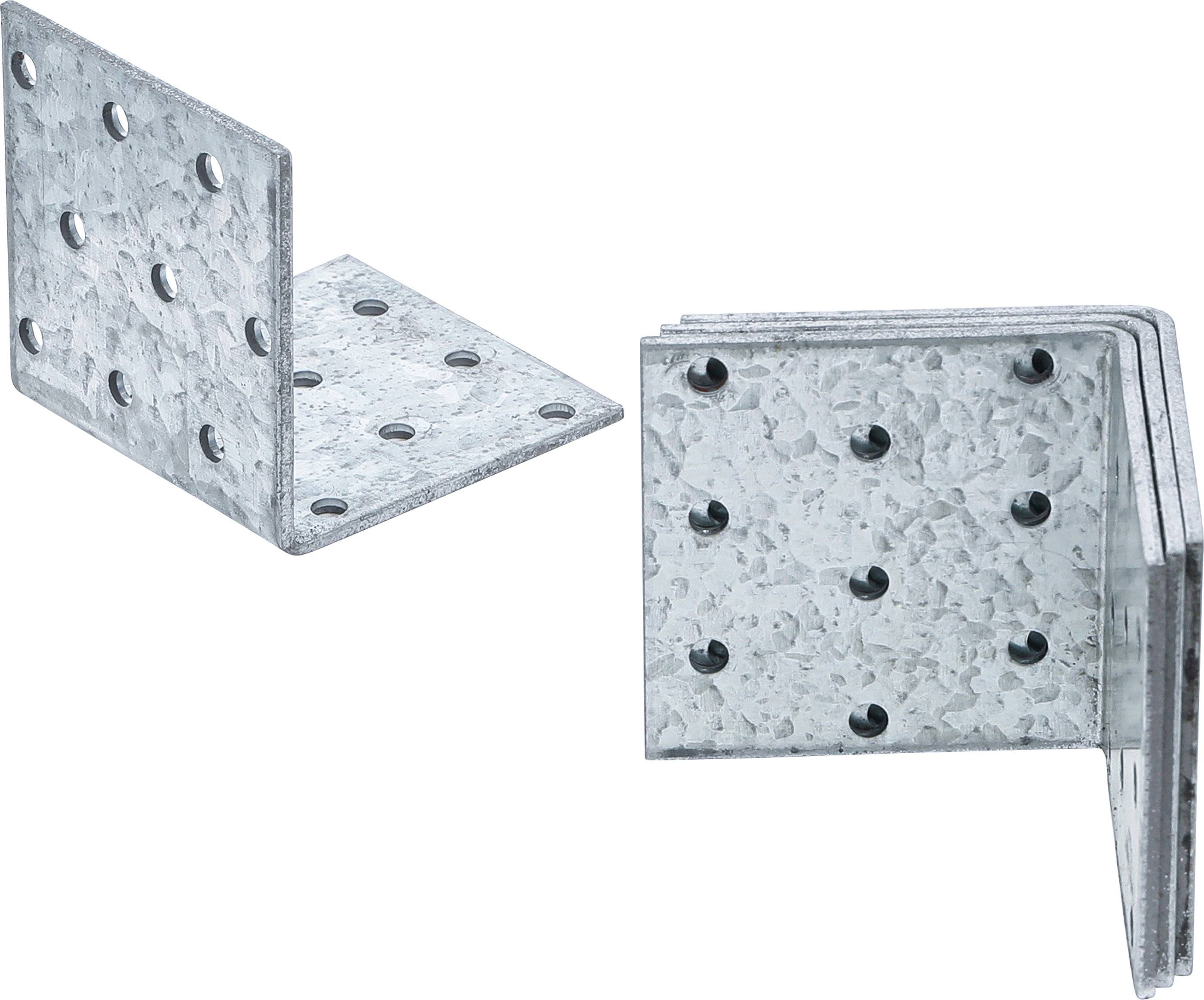 BGS Diy Winkelverbinder | 60 x 60 x 60 mm | 4-tlg.