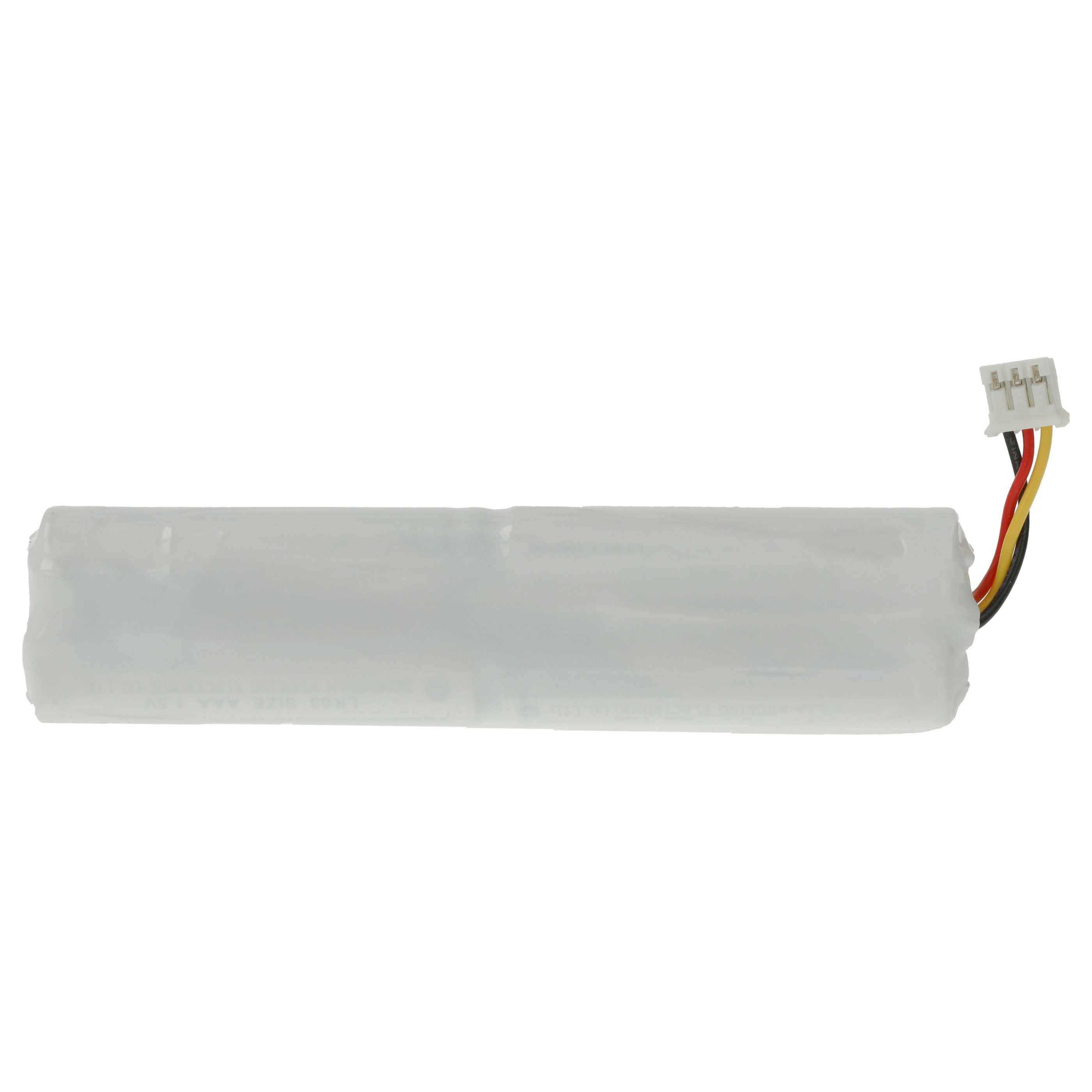 vhbw 2x Batterie kompatibel mit Telenot MS 221, MS 211, DSS2, AKG233 Alarmanlage, Alarmsystem (1200 mAh, 6 V, Alkaline)