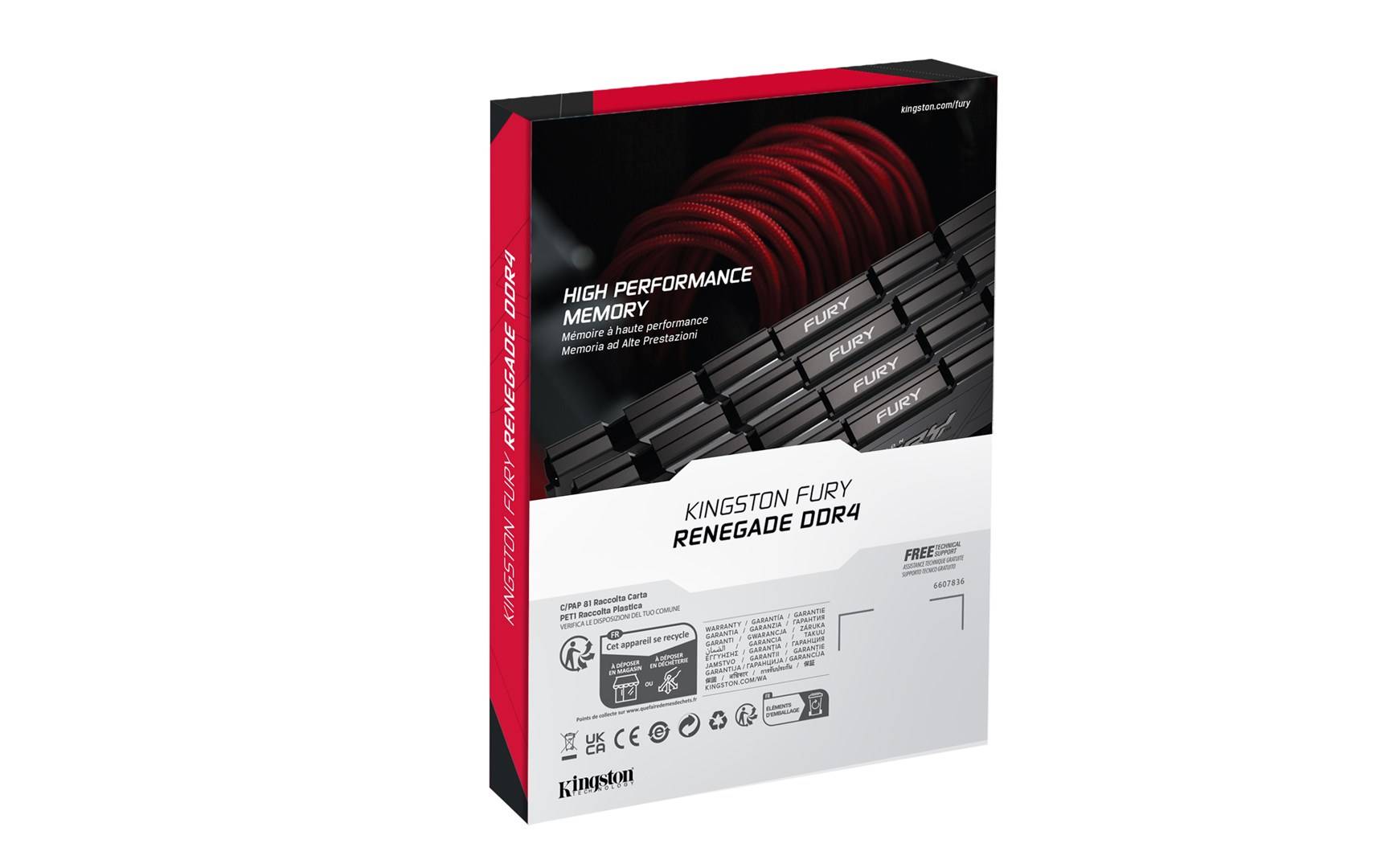 Kingston FURY Renegade - DDR4 - Kit - 16 GB: 2 x 8 GB