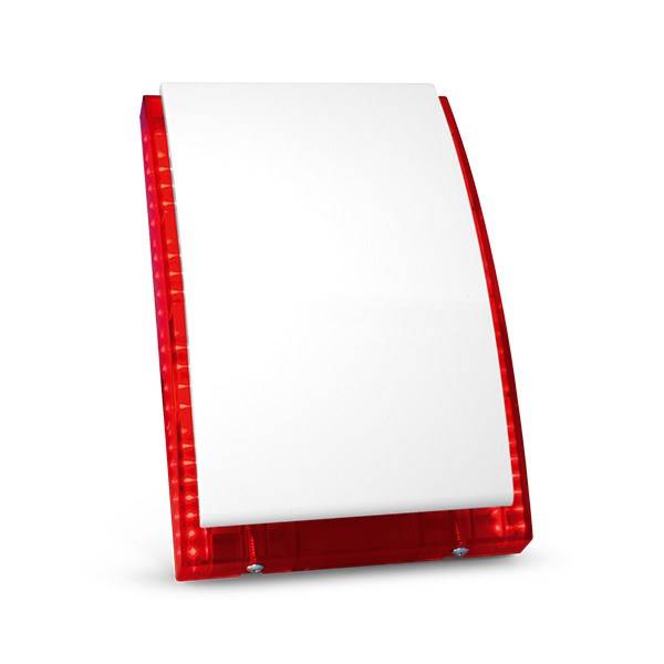 Satel SP-4003 R Außensirene rot 120dB 12V Metall-Innenabdeckung