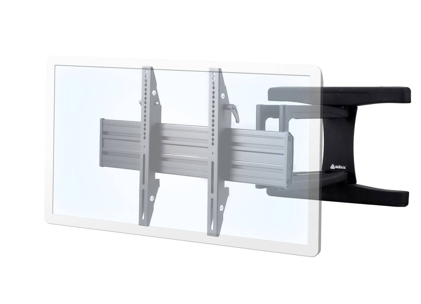 Edbak VSM654 schwenkbare TV Wandhalterung 65 - 86 Zoll, schwarz