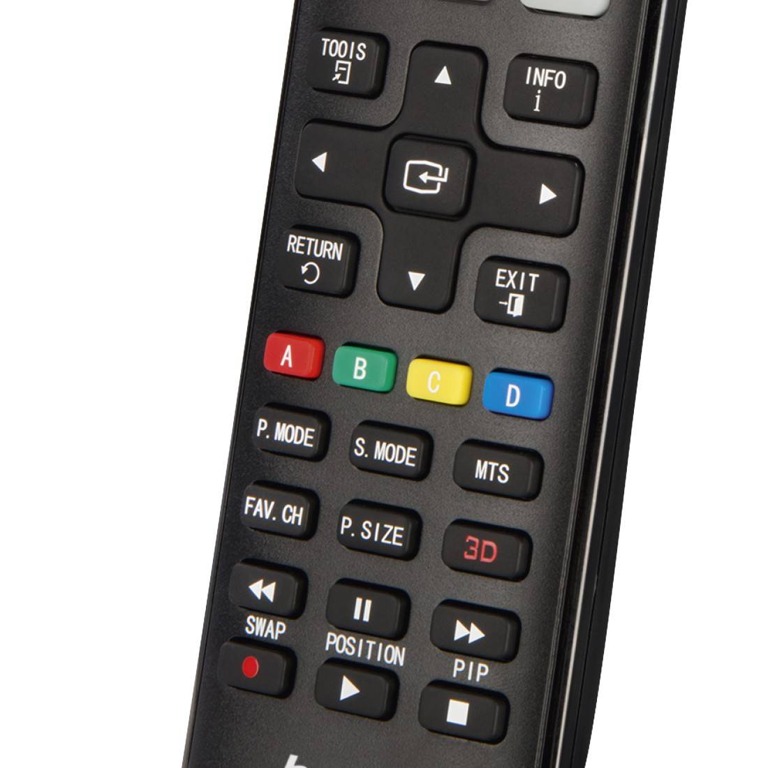 HAMA - 00221060 - TV - IR Wireless - Drucktasten - Schwarz