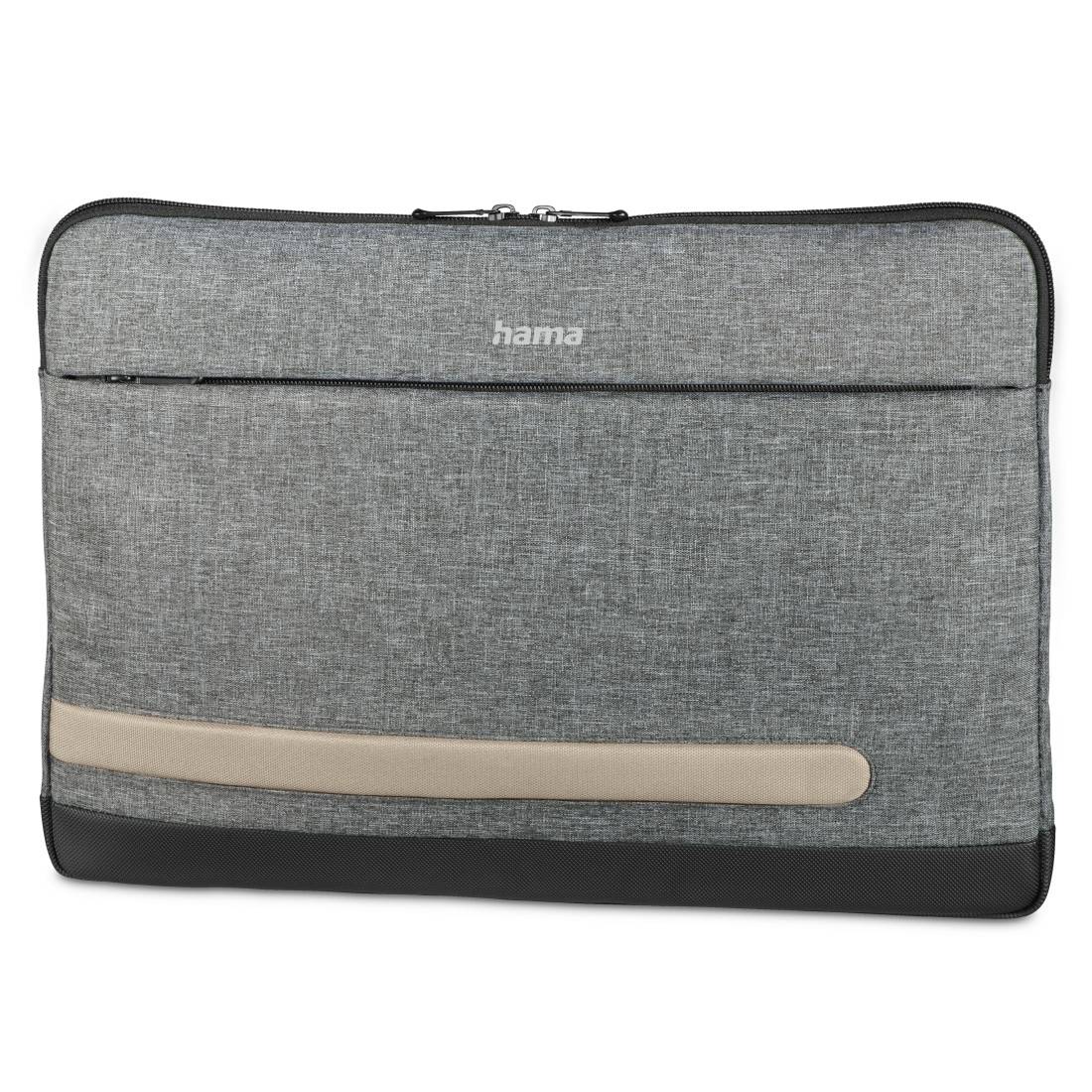 hama 00196603 Laptop-Sleeve "Terra", bis 40 cm (15,6"), Grau