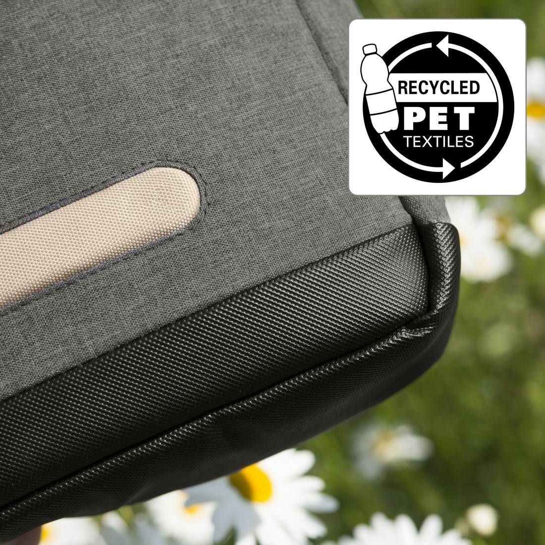 hama 00196603 Laptop-Sleeve "Terra", bis 40 cm (15,6"), Grau