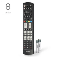 hama 00221064 Universal-Fernbedienung für Panasonic TVs, IR, lernfähig, leuchtende Tasten hama 00221064 Universal-Fernbedienung für Panasonic TVs, IR, lernfähig, leuchtende Tasten