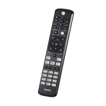 hama 00221063 Universal-Fernbedienung für Philips TVs, IR, lernfähig, leuchtende Tasten