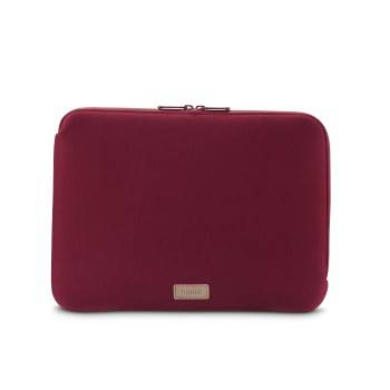 hama 00222036 Laptop-Sleeve "Jersey", von 40 - 41 cm (15,6" - 16,2"), Bordeaux