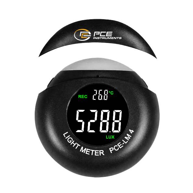 PCE Instruments Luxmeter PCE-LM 4 Messbereich bis 200 klx |Sensor intern |Temperaturmessung |lx fc °C F |Speicher |IP20