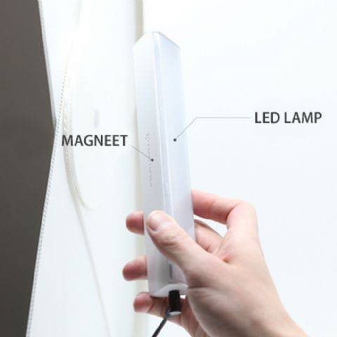 ORANGEMONKIE KOREA Orangemonkie Foldio Halo Bar - LED - Weiß - Weiß - 100 - 240