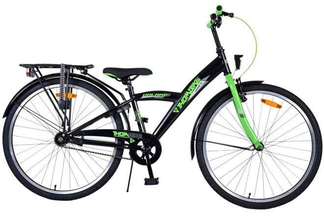 Volare Thombike Childrens Bicycle - Jungen - 26 Zoll - Schwarzes Grün - Zwei Handbremsen