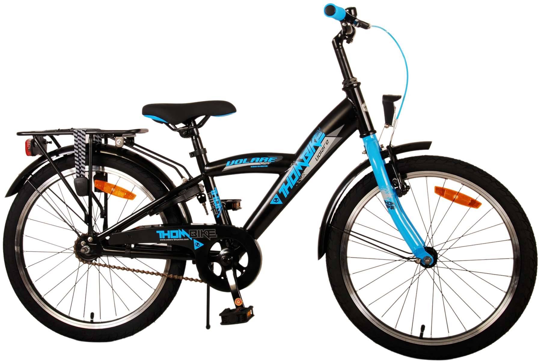 Volare Thombike Childrens Bike - Jungen - 20 Zoll - Schwarzblau - Zwei Handbremsen