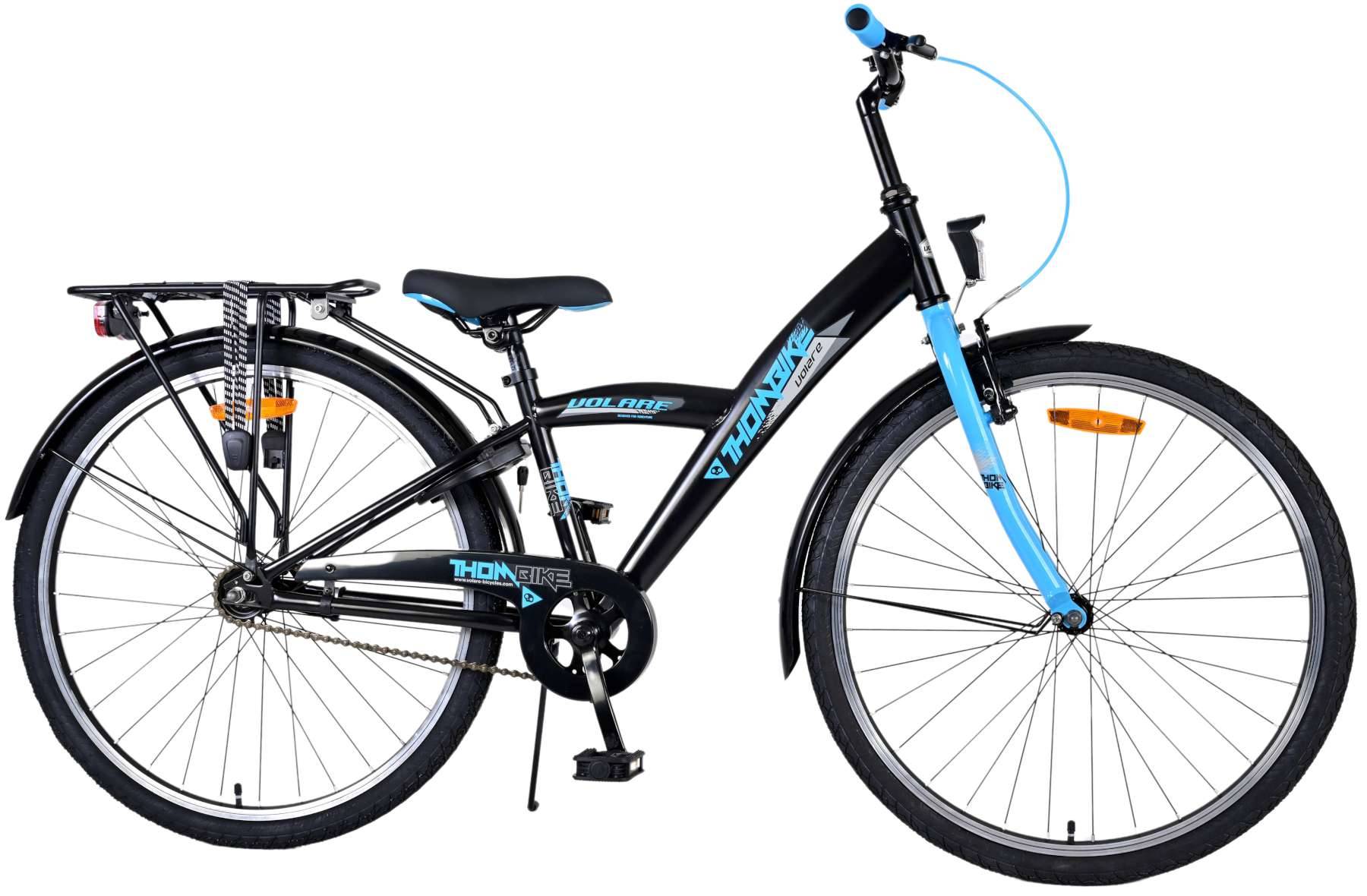 Volare Thombike Childrens Bike - Jungen - 26 Zoll - Schwarzblau - Zwei Handbremsen
