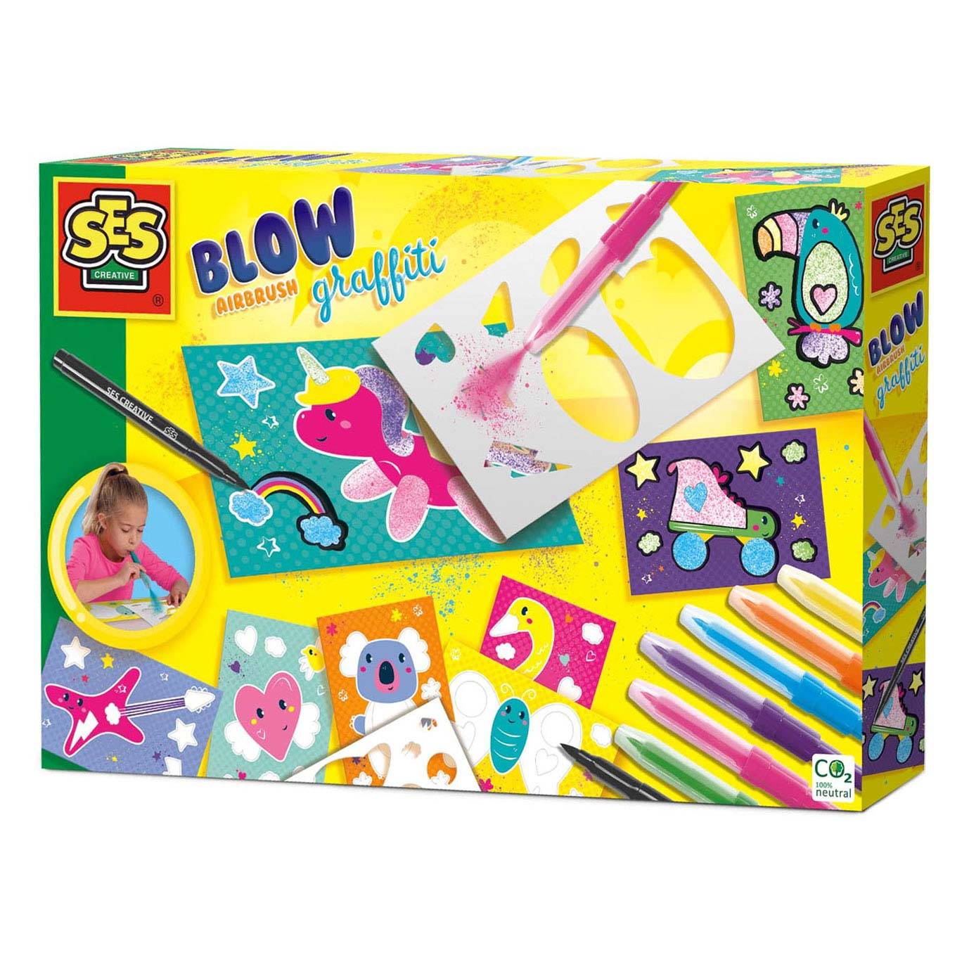 SES blasen Airbrush Graffiti