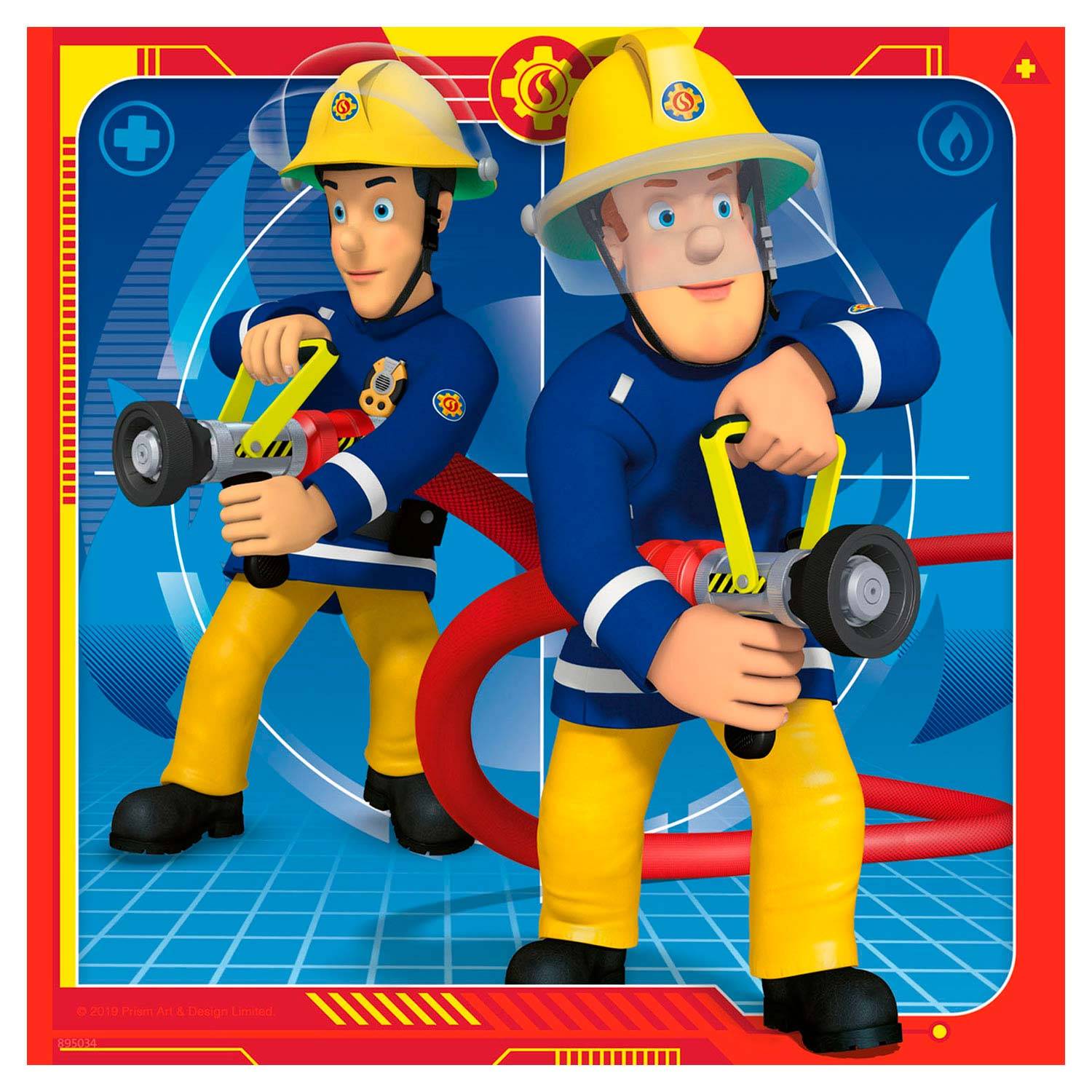 Ravensburger - Feuerwehrmann Sam - Unser Held Sam 3x49st.