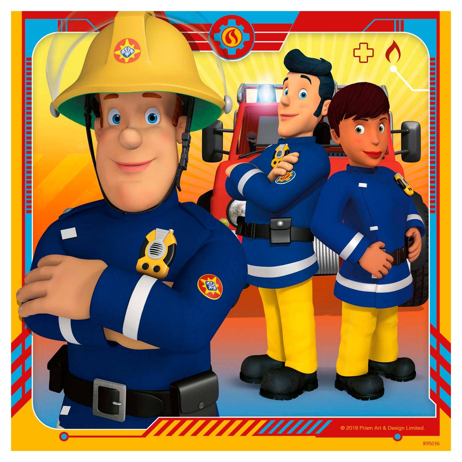 Ravensburger - Feuerwehrmann Sam - Unser Held Sam 3x49st.
