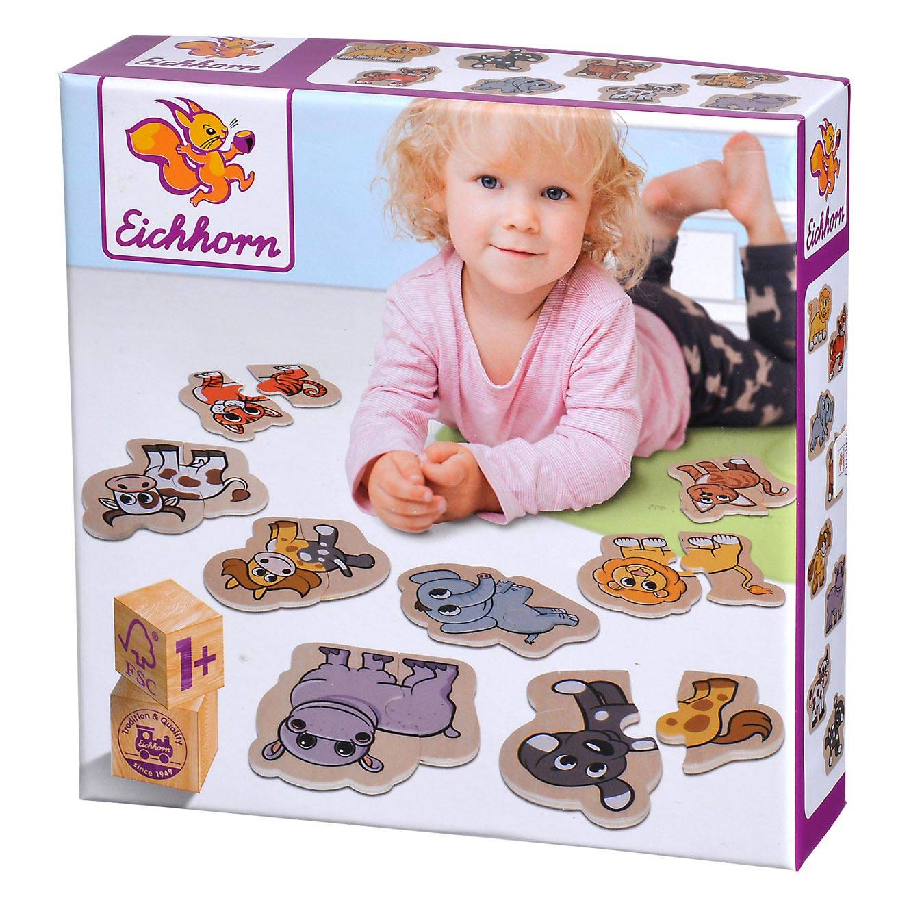 Eichhorn - Tierpuzzle