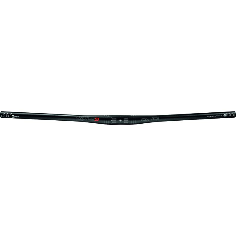 Ergotec Lenker Flat Bar 31,8x680 mm schwarz